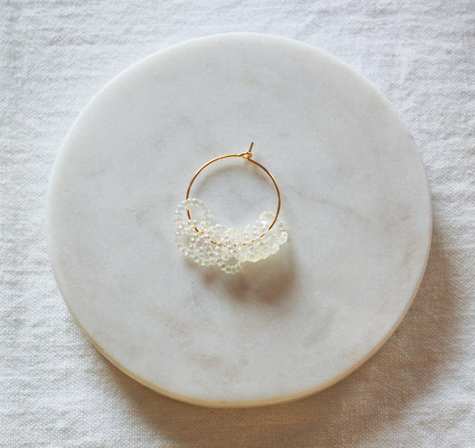 Transparente perleringer