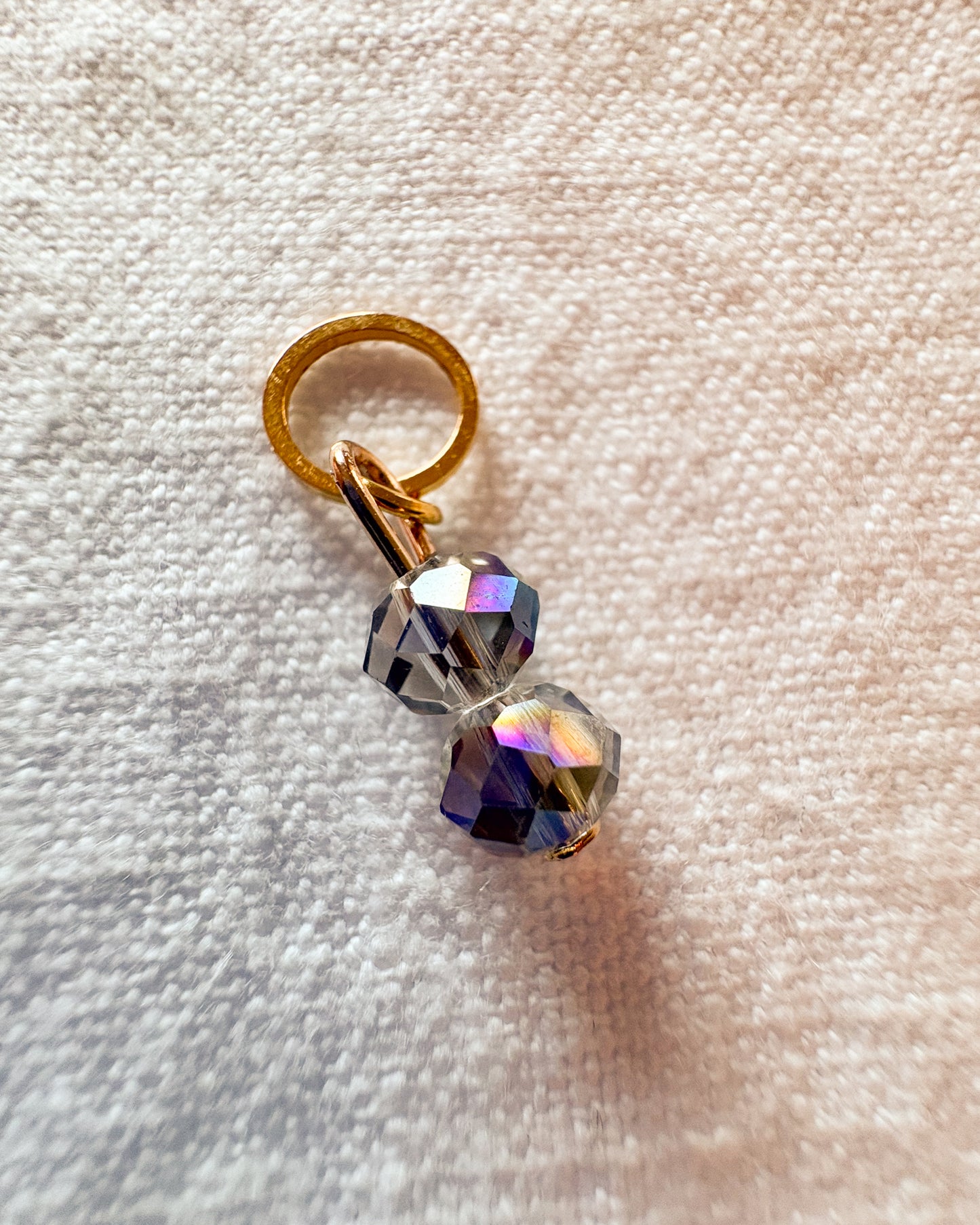 Glitrende krystaller