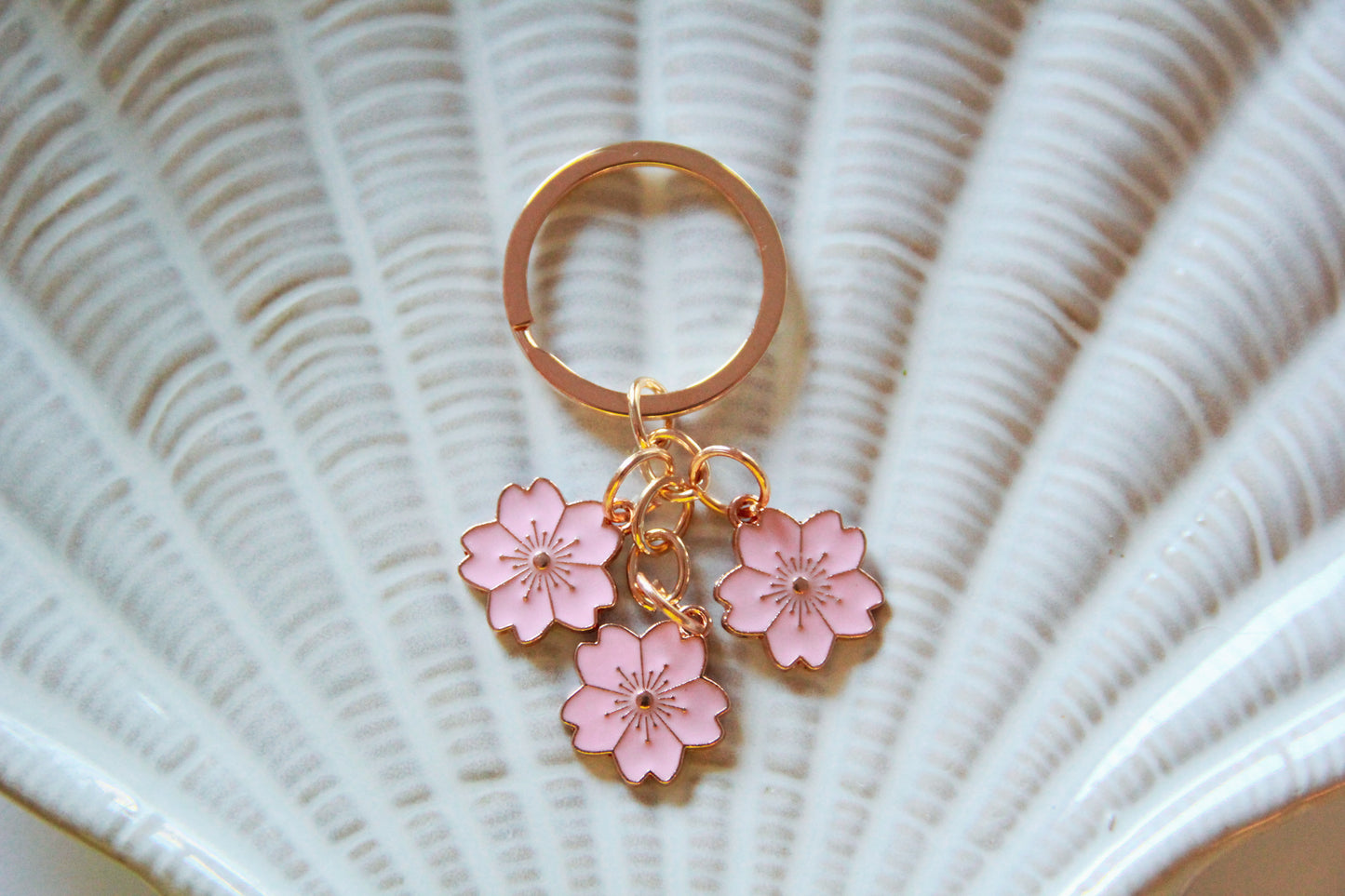 Rosa kirsebærblomster