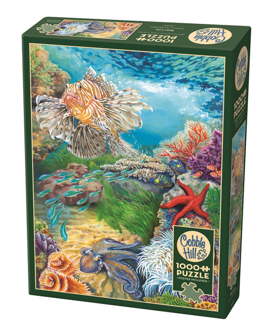 Reef Life, Puslespill 1000 biter, Cobble Hill
