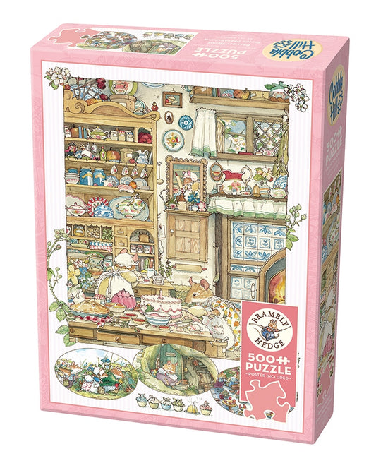 Brambly Hedge: Picnic Preparations, Puslespill 500 biter, Cobble Hill