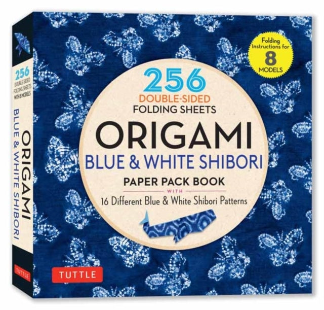 Origami - Shibori Blue & White Paper Pack Book 💙