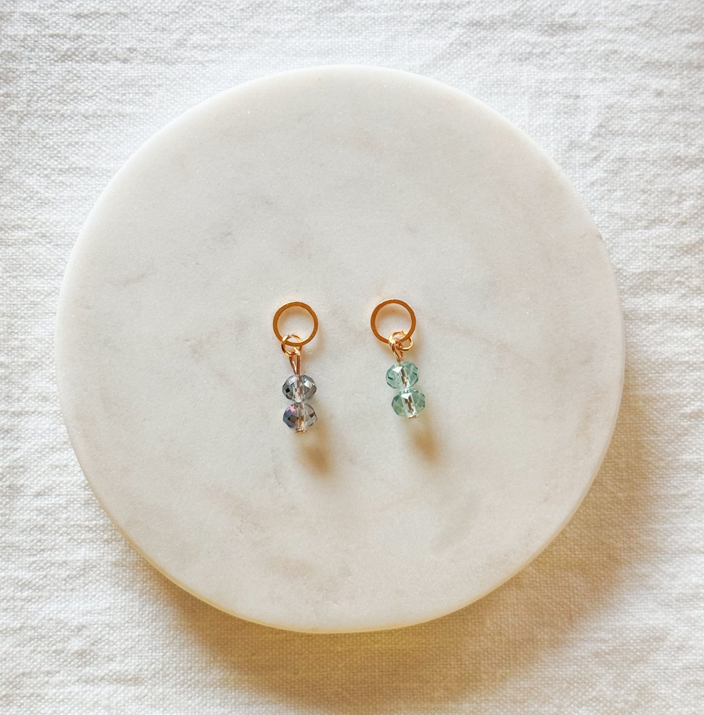 Glitrende krystaller