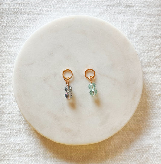 Glitrende krystaller