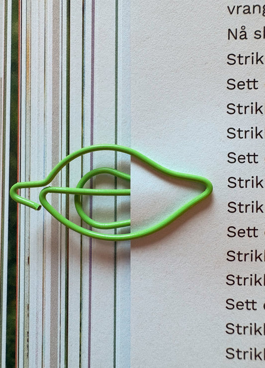 Oppskriftmarkør blad