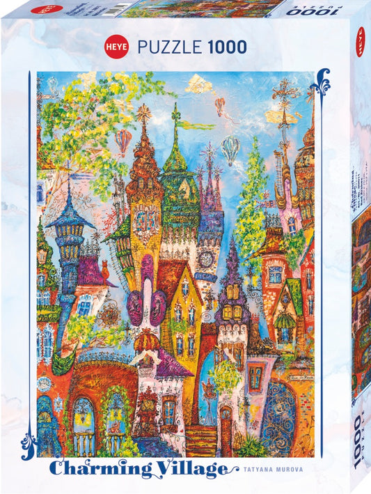 Charming village, Puslespill 1000 biter, Heye