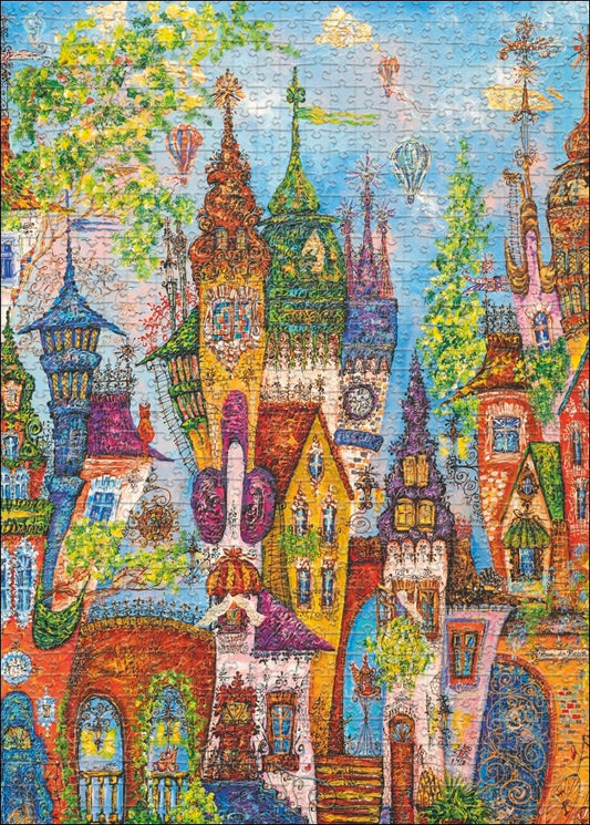 Charming village, Puslespill 1000 biter, Heye
