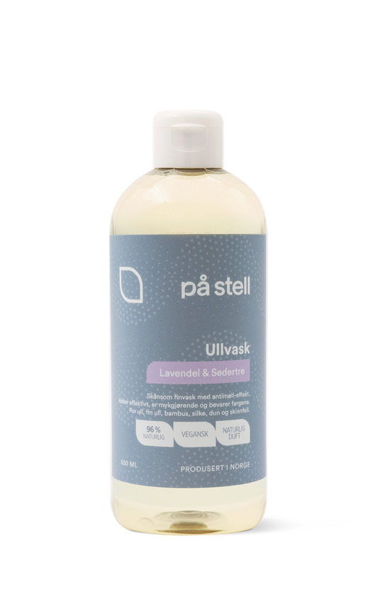 Ullvask Lavendel & sedertre ECOCERT fra På stell